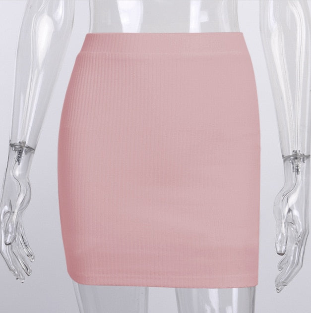Lizakosht Summer Women's Sexy Colorful Multi Half Skirt Temperament Commuter Versatile Wrap Hip