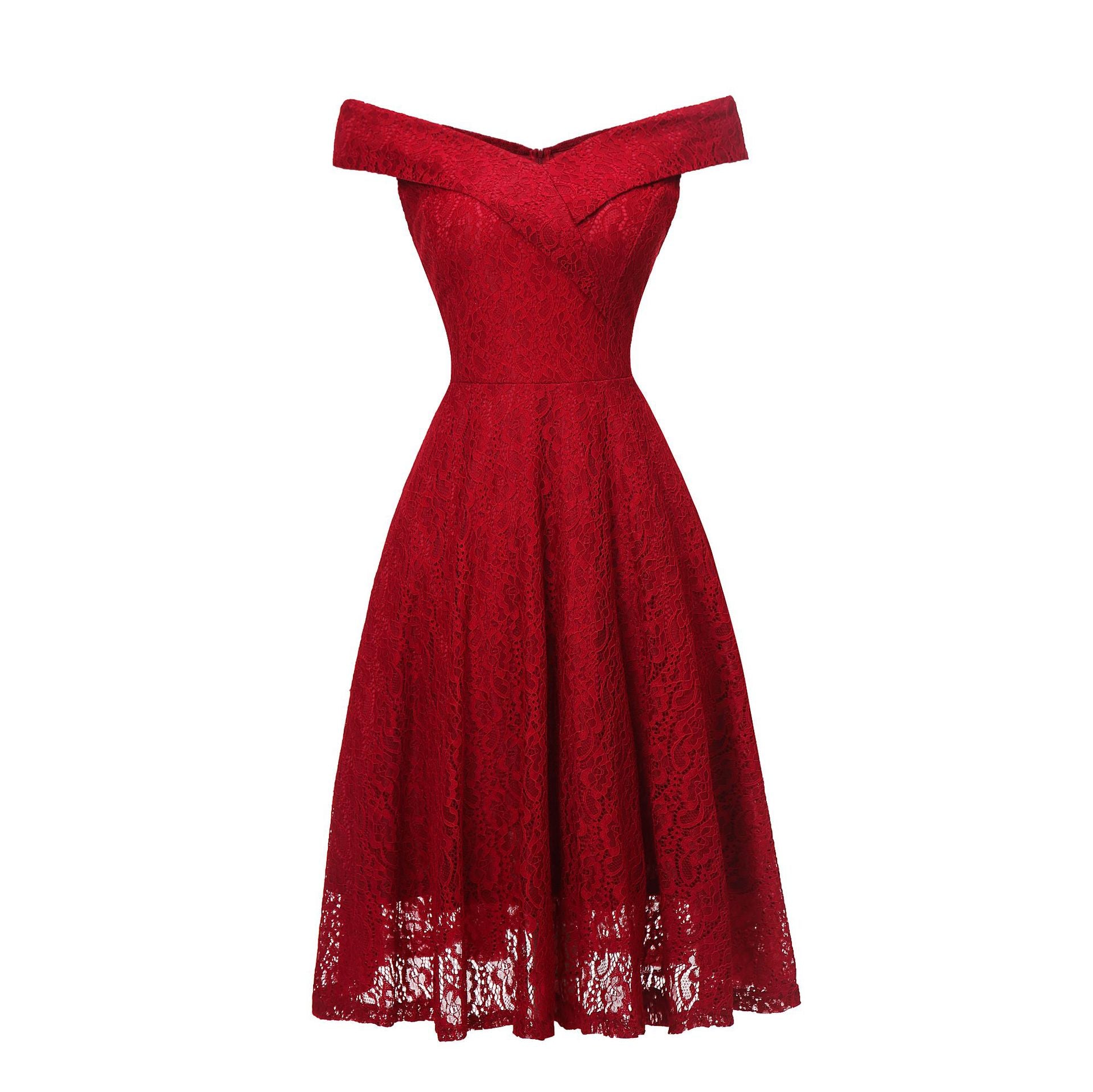 Lizakosht Summer Women's Lace Off Shoulder Sleeveless Tube Top Party Dresses Slim A-Line Elegant Female Dress Mujer Vestido