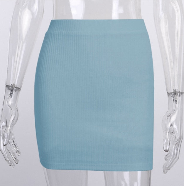 Lizakosht Summer Women's Sexy Colorful Multi Half Skirt Temperament Commuter Versatile Wrap Hip