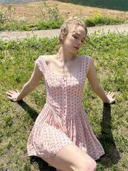 Lizakosht Vanessa mooney Gday printed vintage jumpsuit