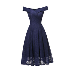 Lizakosht Summer Women's Lace Off Shoulder Sleeveless Tube Top Party Dresses Slim A-Line Elegant Female Dress Mujer Vestido