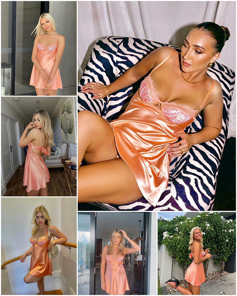JULISSA MO 2022 New Straple Backless Mini Lace Chest Wrapping Dress Women Sexy Halter Slim Party Dresses Lady Elegant Vestidos