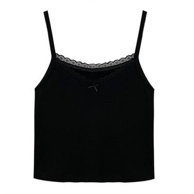 8 colors korean ins style camisole women Sexy tank top female Spring and summer sleeveless slim crop tops womens (X1361)