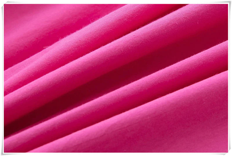 New Summer Women'S Dresses One Word Neck Bubble Short Sleeve Sexy Open Back Solid Color Dress Simple Pastoral Pink Tight Dress