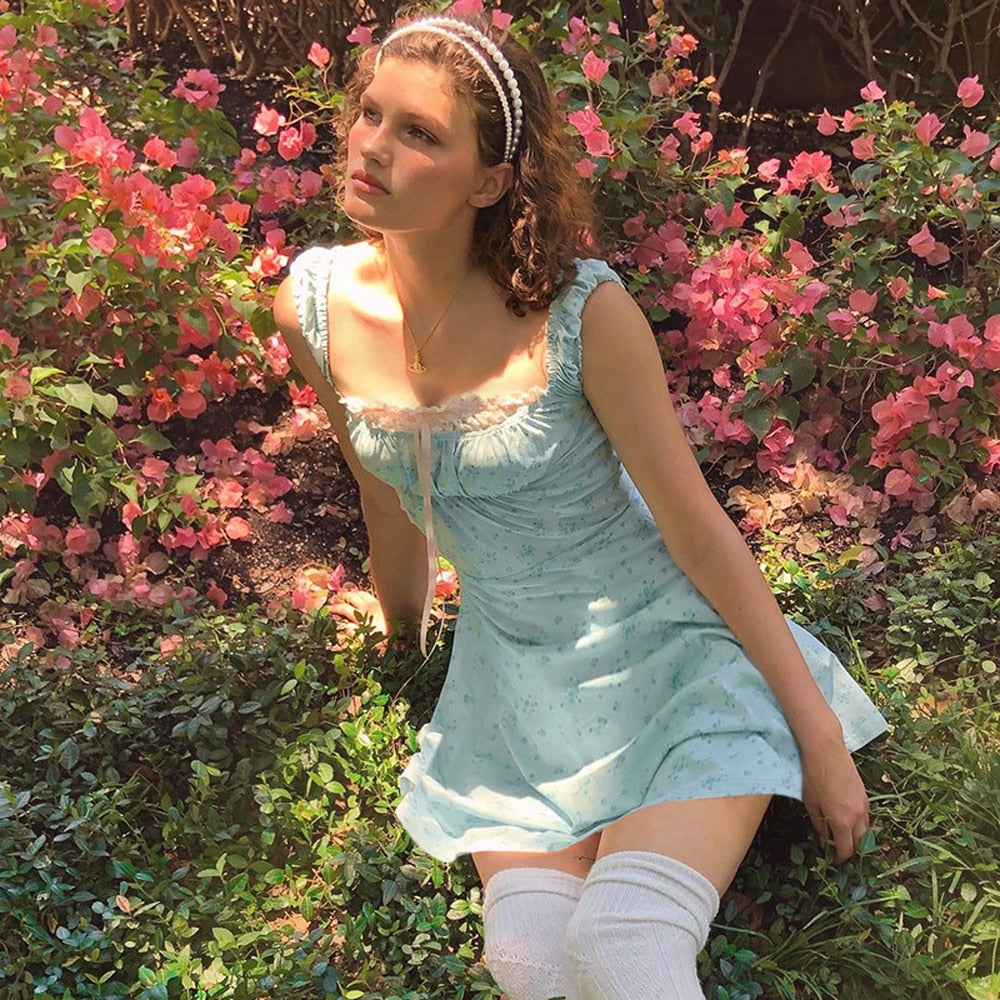 Lizakosht Lace Japanese Sweet Lolita Dress Women Bow Pink Kawaii Party Mini Dresses Female Blue Princess Korean Fashion Dresse Winter 2022