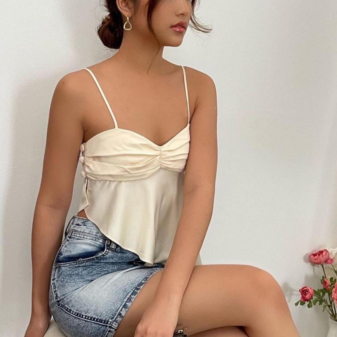 Lizakosht Cute crop tops women Summer clothes for women crochet top se Lizakosht Cute crop tops women Summer clothes for women crochet top se