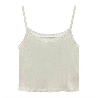 8 colors korean ins style camisole women Sexy tank top female Spring and summer sleeveless slim crop tops womens (X1361)