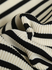 Lizakosht Fashion Women Zebra Printed Straight Elastic Knitted Midi Dress Summer Strapless For Holiday High Street Femme Vestidos