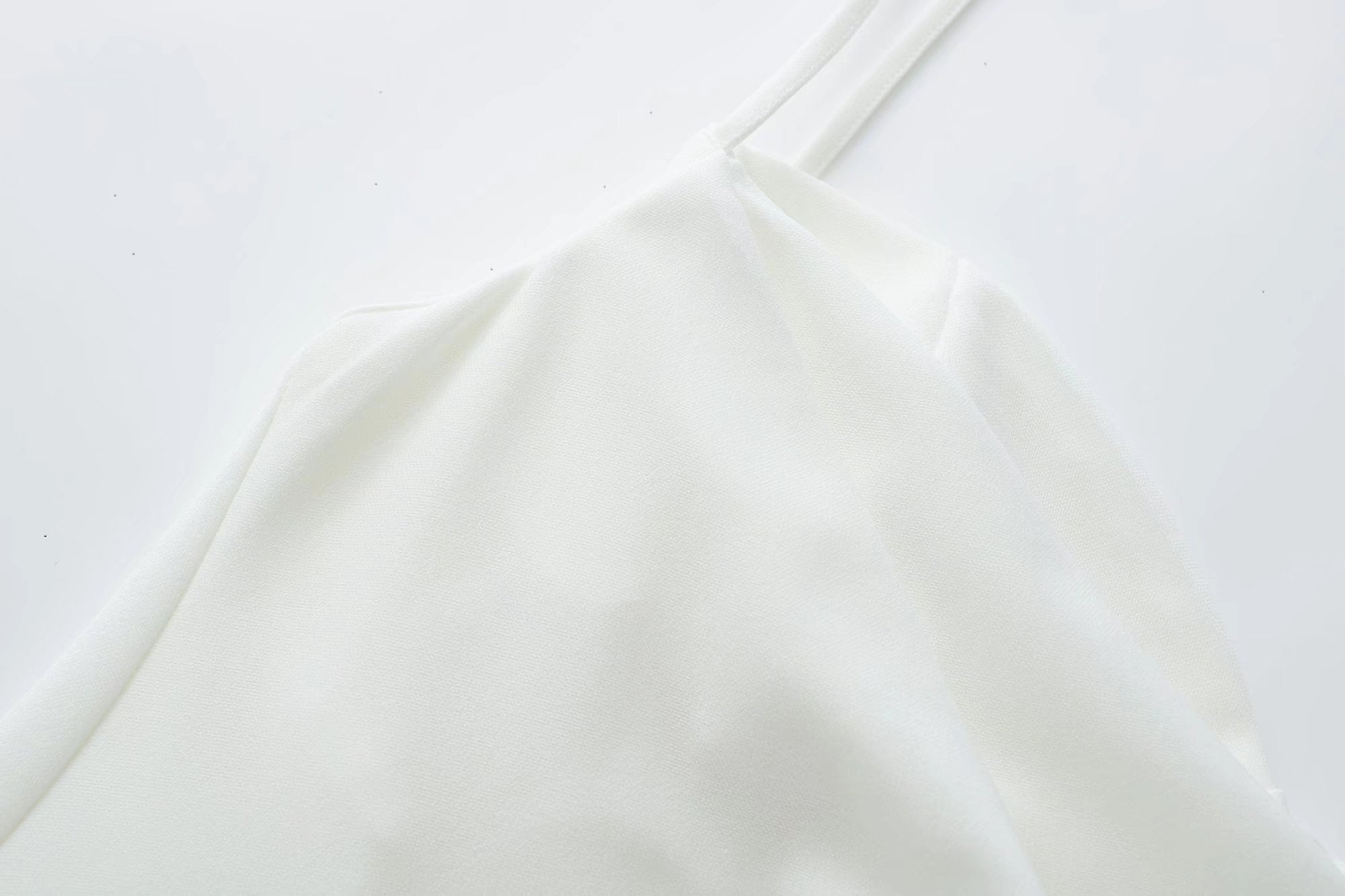Lizakosht  Women Fashion Pleated Camisole Dresses Solid Drawstring Elegant Party Dress Sleeveless Casual Chic Female Mid-Calf Outwear