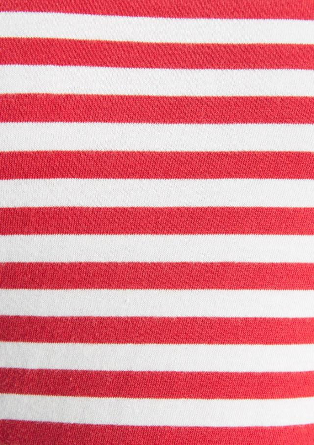 Striped Classic T-shirt Spring Autumn New Round Neck Long-sleeved Cotton Woman Tshirts Ladies Vintage Casual Tee Shirt Tops