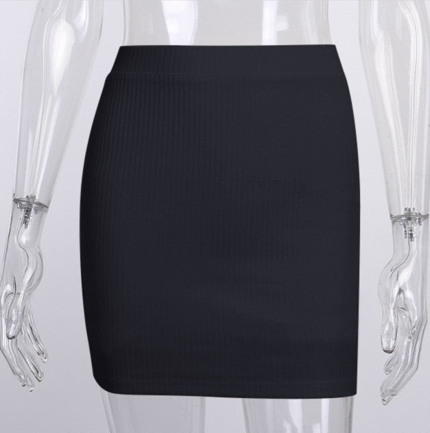 Lizakosht Summer Women's Sexy Colorful Multi Half Skirt Temperament Commuter Versatile Wrap Hip