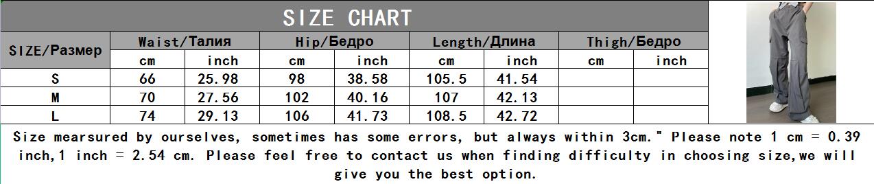 OL Formal Suit Cargo Pants Women Grey Loose Wide Leg Straight Trousers 90S Unisex Pants Office Lady Work Bottoms Casual Clothes