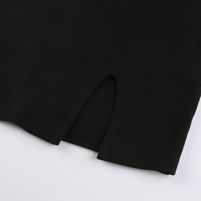 Lizakosht  Preppy Style Ppatchwork Split Dress Casual Turn-Down Collar Short Sleeve Mini Dresses For Women 2022 Spring Summer Girls