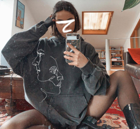 Los Angles Pullovers Women Hoodies Long Sleeve Loose Autumn Casual Woman Sweatshirt 2021 Fashion Hoodies For Women