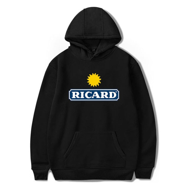 Hoodies Sweatshirts Men RICARD Hoodie Sweat-shirt Streetwear Hoodie Pink Clothing Polerone Winter Clothes Women Harajuku Shirt