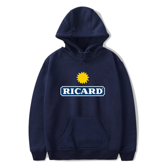Hoodies Sweatshirts Men RICARD Hoodie Sweat-shirt Streetwear Hoodie Pink Clothing Polerone Winter Clothes Women Harajuku Shirt