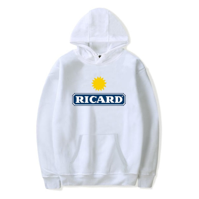 Hoodies Sweatshirts Men RICARD Hoodie Sweat-shirt Streetwear Hoodie Pink Clothing Polerone Winter Clothes Women Harajuku Shirt