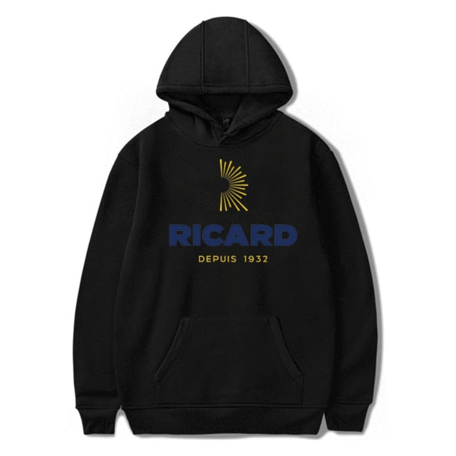 Hoodies Sweatshirts Men RICARD Hoodie Sweat-shirt Streetwear Hoodie Pink Clothing Polerone Winter Clothes Women Harajuku Shirt