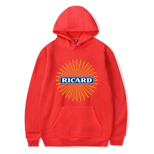 Hoodies Sweatshirts Men RICARD Hoodie Sweat-shirt Streetwear Hoodie Pink Clothing Polerone Winter Clothes Women Harajuku Shirt