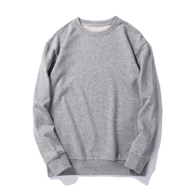 Lizakosht Sweatshirts Womens Solid Top Basic O-neck Ladies Long Sleeve Casual New Fashion Pullovers Autumn Plus Size