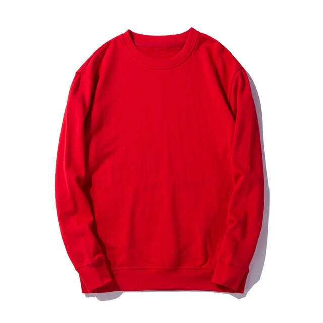 Lizakosht Sweatshirts Womens Solid Top Basic O-neck Ladies Long Sleeve Casual New Fashion Pullovers Autumn Plus Size