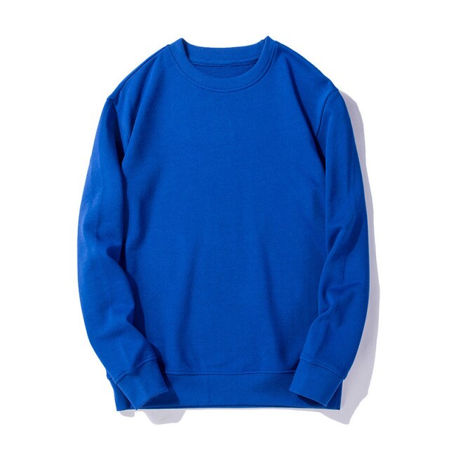 Lizakosht Sweatshirts Womens Solid Top Basic O-neck Ladies Long Sleeve Casual New Fashion Pullovers Autumn Plus Size