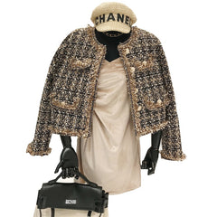 Lizakosht High-quality Temperament Ladies style tweed women short Jacket Women autumn  elegant jacket Female Fashion Jacket Woman Top