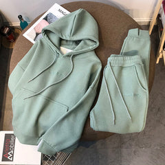 New hooded sweater women's suit sports and leisure two-piece trousers spring new net celebrity fashion hot sale