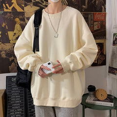Autumn Woman's Hoodies Oversize Female Loose Cotton Solid Thicken Warm Women Sweatshirts Lady Fashion Plus Size 5XL