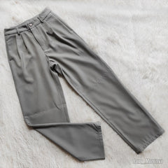 Lizakosht Spring New Office Lady High Quality Elegant Casual Fashion Wide Leg Woman Female Pants Hot Sales