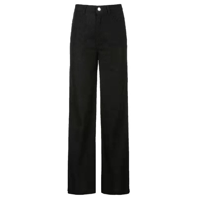 Europe and The United States New Retro Super Light Core Velvet Slacks, Brown Wide Leg Pants, Street Style Comfortable Jeans
