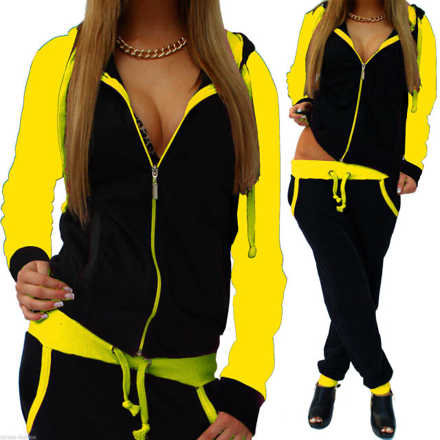 Printed Tracksuit Women 2 Piece Set Zipper Sweatshirt+Pants Sportwear Women's Sports Suit Hooded Hoodies Set Female Clothes