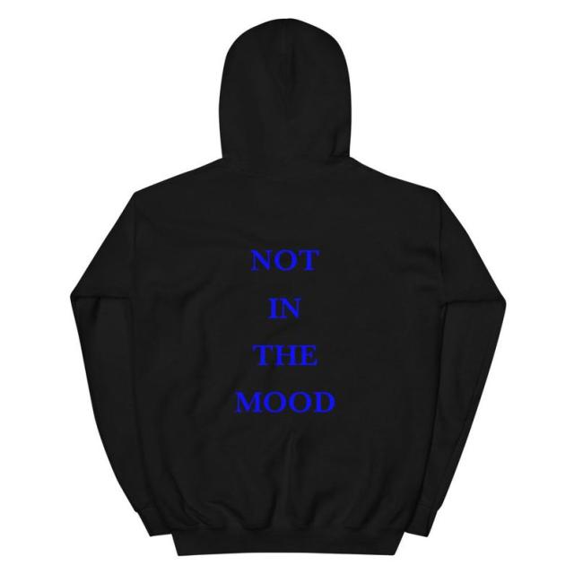 Sugarbaby Not In The Mood Unisex Hoodie Spring Autumn Fashion Cotton Hoody Tumblr Clothing Long Sleeved Fashion Casual Outfit