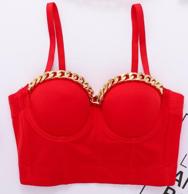 Lizakosht S M L XL 2XL 3XL Fashion Mesh Push Up Bralet Women's Corset Bustier Bra Night Club Party Sexy Cropped Top Vest Plus Size AW514