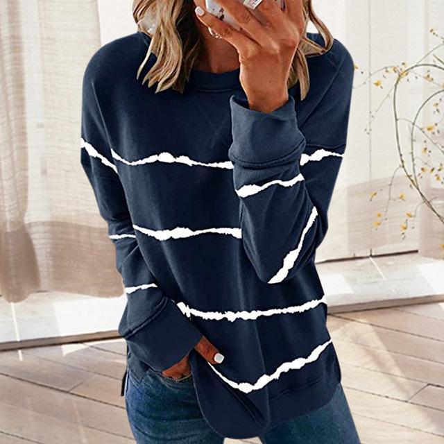 ZITY Jodimitty Hoodies Star Print Autumn Fashion Casual Sweatshirt Open Side Poleron Mujer Harajuku Loose Women O Neck Hoodie