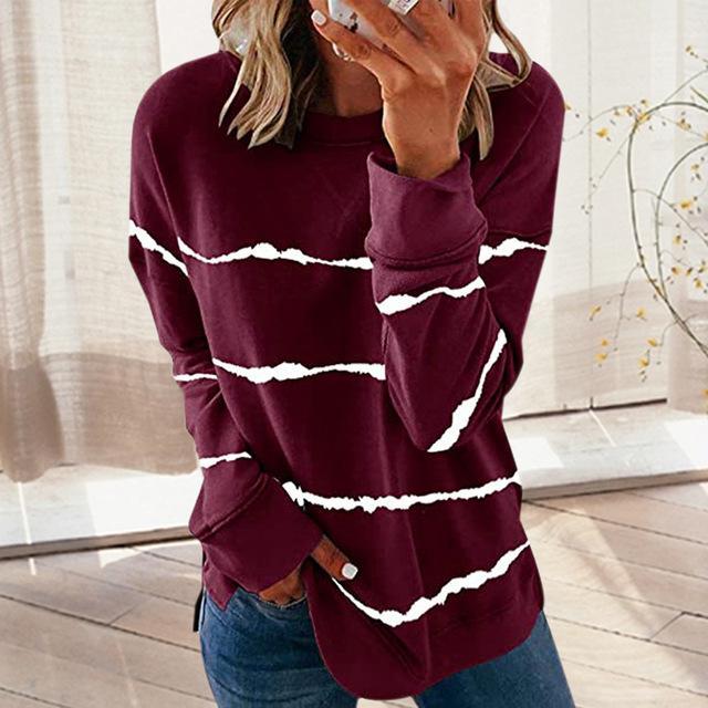 ZITY Jodimitty Hoodies Star Print Autumn Fashion Casual Sweatshirt Open Side Poleron Mujer Harajuku Loose Women O Neck Hoodie