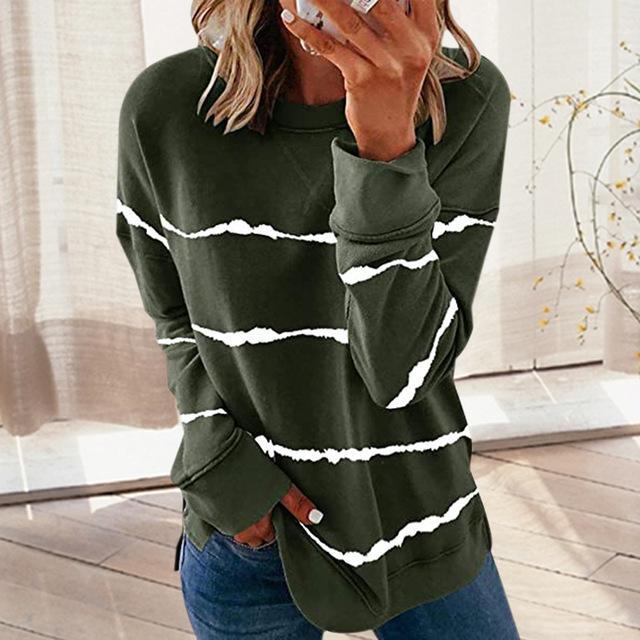 ZITY Jodimitty Hoodies Star Print Autumn Fashion Casual Sweatshirt Open Side Poleron Mujer Harajuku Loose Women O Neck Hoodie