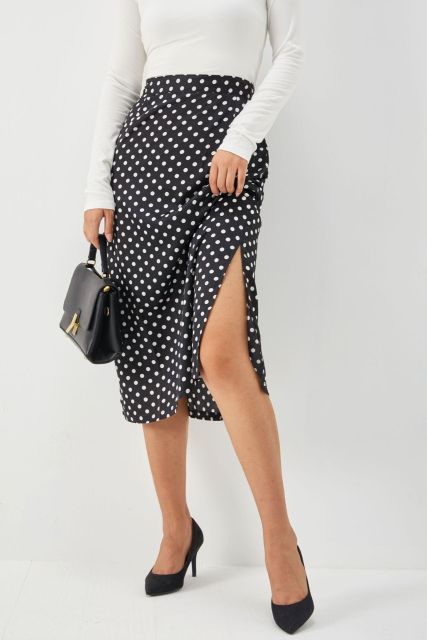 Sexy Leopard Wrap Skirt Print Chiffon Split Skirt Casual Fashion Long Skirts for Women Spring Summer Clothes Zipper Elegant