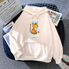 Hoody Little Panda Drinking Milk Tea Print Hoodie Streetwear Cute Winter Clothes Womens Oversized Loose Sweatshirts Women 2021